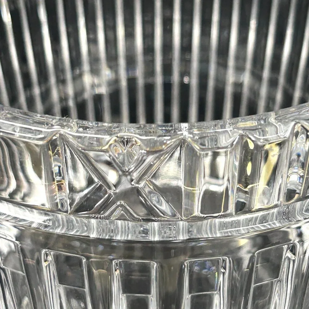 Tiffany & Co. Crystal Vintage Champagne Wine Cooler Ice Bucket Atlas Pattern 8lb